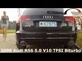 Bestial Sound: Audi RS6 Biturbo V10 TFSI in HD ...