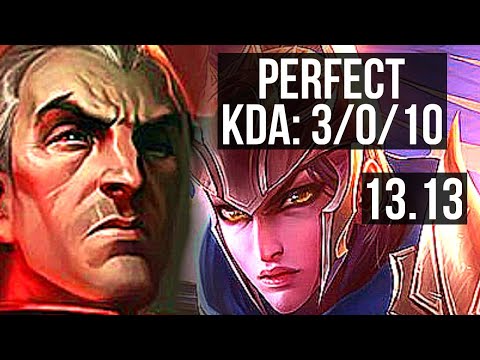 SWAIN vs QUINN (TOP) | 3/0/10, 1.4M mastery, 800+ games | KR Master | 13.13