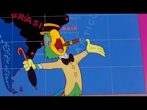 Zé Carioca e Pato Donald na Bahia - 1944 - Trecho do filme - Você já foi à Bahia?