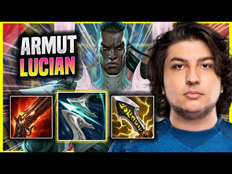 ARMUT IS A BEAST WITH LUCIAN! - MAD Armut Plays Lucian Top vs Gangplank! | Preseason 2022