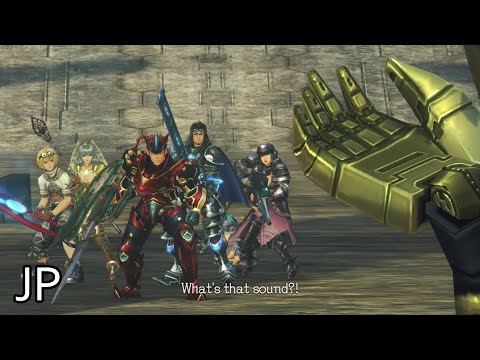 Xenoblade Chronicles Definitive Edition Cutscene 094 – Final Battle with Metal Face – JAPANESE