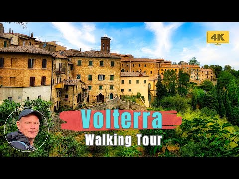 Volterra | Walking Tour | Toskana | Italy | 🇮🇹 [4K]