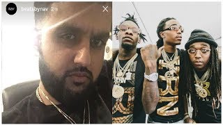 Quavo Co-Signs Nav saying XXL Freshman list is TRASH after pointing out Migos were Snubbed too!