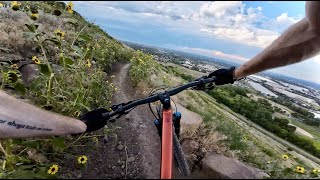 Main downhill and tech sections at North Table Mountain (Loop).