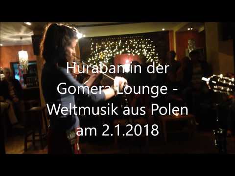 Huraban in der Gomera Lounge auf La Gomera am 2.1.2018