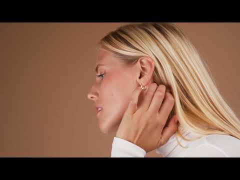 Solid Gold Irish Claddagh Hoop Earrings | Use Code "PORI20" To Get 20% OFF || Shop Now