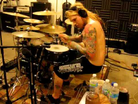 Serpents - drum tracking at Random Awesome! Recording Studio - Part 1