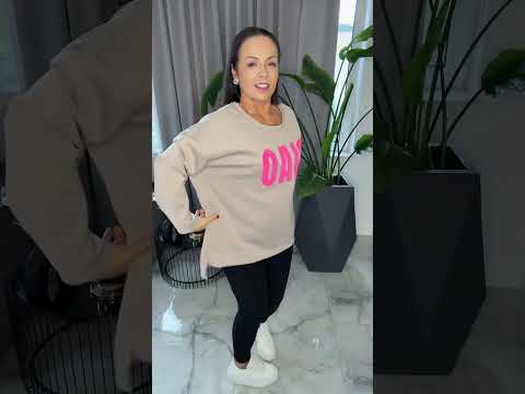 Bluza beżowa CIAO wygodna tunika — miniatura 2 z 11