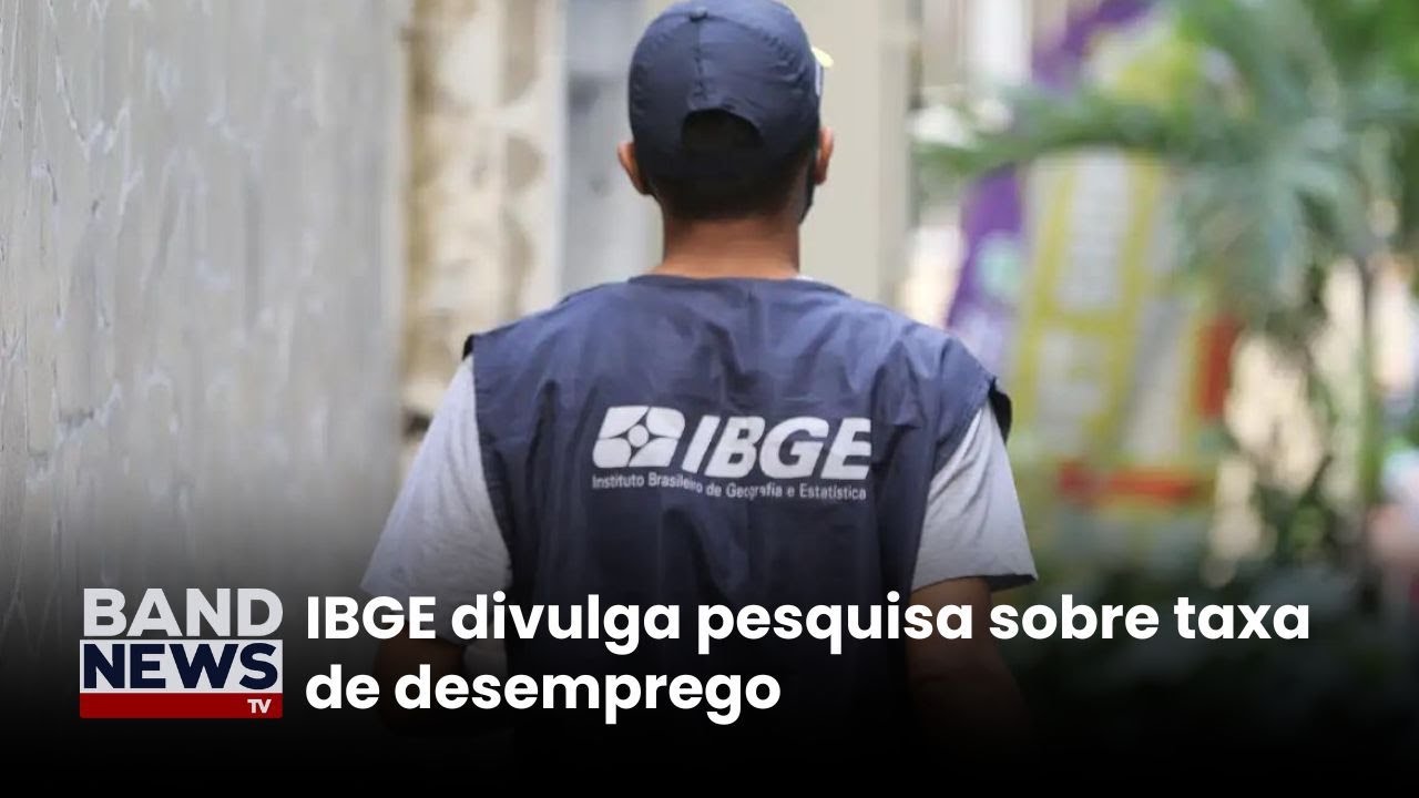 IBGE: desemprego cai em 7 estados e fica estável em 20 | BandNewsTV