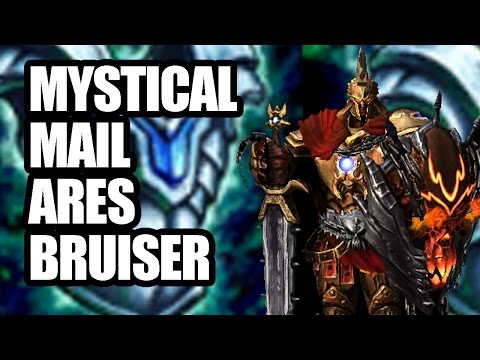 Smite - ARES - Mystical Mail Rush Bruiser Mage Style (Siege)