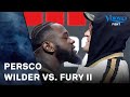 Persconferentie Wilder vs. Fury II: 'When I found you, you were strung out on coke'