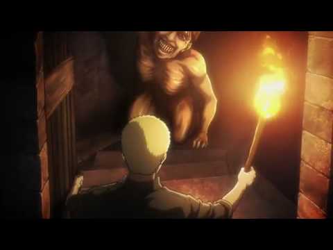 Attack on Titan season 2 episode 4 Reiner Vs titan
