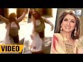 Dimple Kapadia S CRAZY Garba Dance On The Streets Of Italy LehrenTV