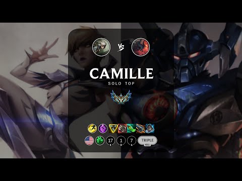 Camille Top vs Aatrox - NA Challenger Patch 14.4