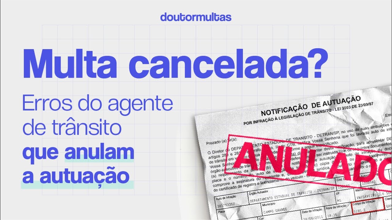 Cancele Suas Multas de Trânsito: Confira Se Todos Os Dados Estão Corretos no Auto de Infração!
