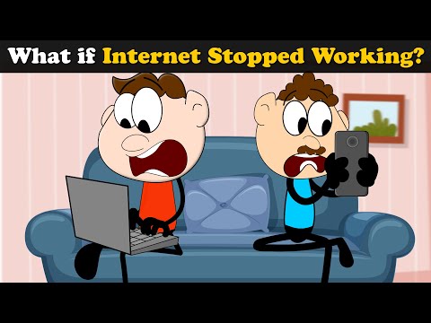 What if Internet Stopped Working? | #aumsum #kids #children #education #whatif