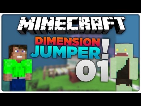 ES GEHT WIEDER LOS! - Minecraft: Dimension Jumper #1 - ungespielte Dner Abenteuer #2