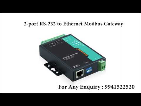 1-Port RS-485/422 to Ethernet Modbus Gateway