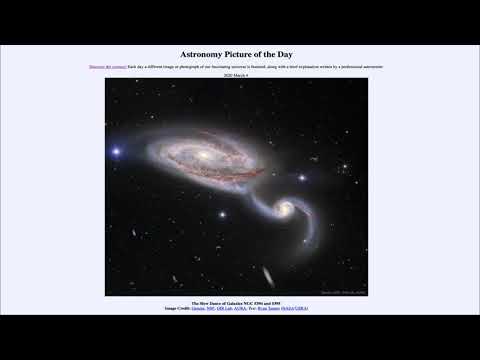 2020 March 04 - The Slow Dance of Galaxies NGC 5394 and NGC 5395