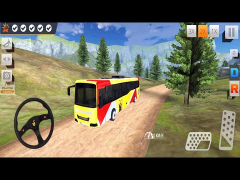 Modern Bus Simulator New Parking Games - #2 Android Gameplay Videos | Indian Bus Games