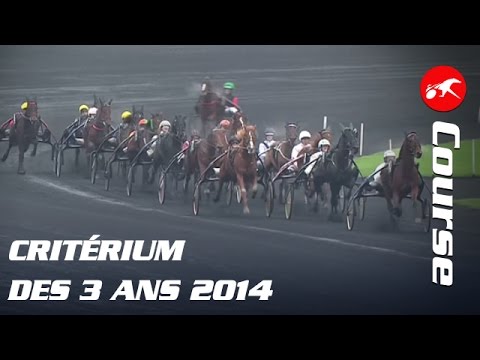 Critérium des 3 ans 2014. La course