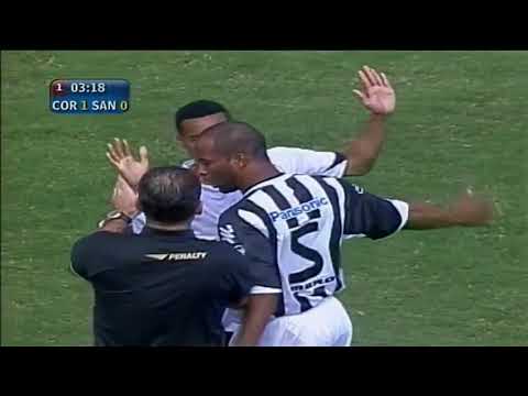 Corinthians 7 x 1 Santos - Brasileirão 2005 - Jogo Completo
