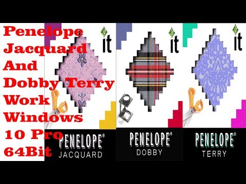 Penelope Jacquard Dobby Terry 9.1.5.37 Work Windows 10 x64