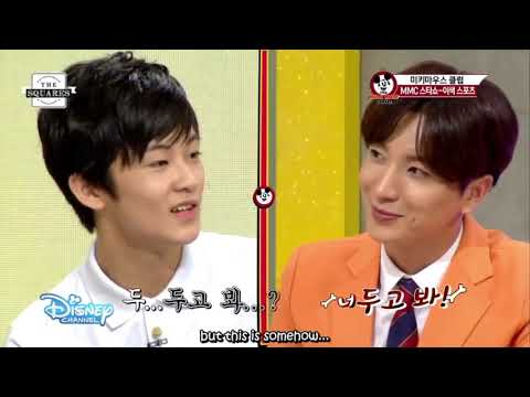SM Rookies Mark has his English skills tested by Super Junior's Leeteuk! (Mickey Mouse Club)