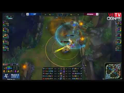 [ Highlight lol ] Afreeca vs KT - solo kill thứ 13 của Kiin