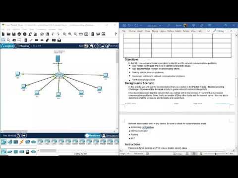 12.6.2 Packet Tracer - Troubleshooting Challenge - Use Documentation to Solve Issues @joy77772
