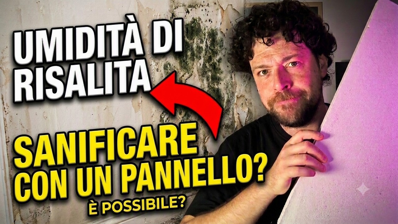 UMIDITÀ DI RISALITA: Sanificare con un PANNELLO è possibile?