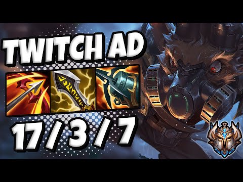 Twitch vs Ezreal [ ADC ] Lol Korea Challenger Patch 11.23 ✅