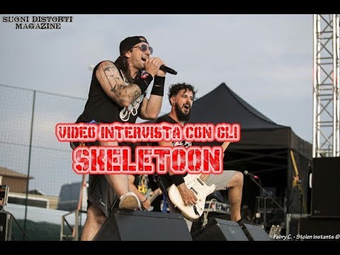 Video-intervista con gli SkeleToon @ Metal For Emergency 2018