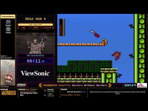 Mega Man 9 en 32:50 (Any% (Proto Man)) [SGDQ18]