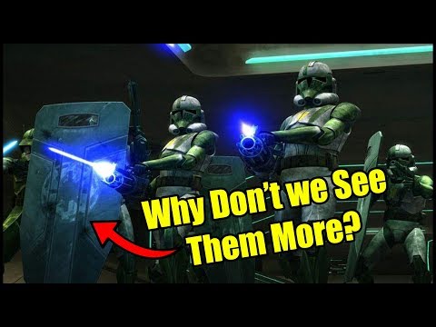 Why were CLONE BLAST SHIELDS So Uncommon? - Star Wars Explained