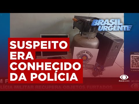 Polícia recupera objetos furtados em Flórida Paulista