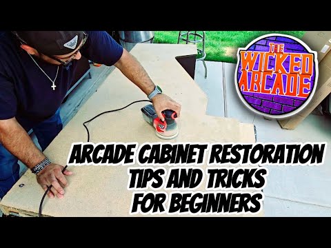 Arcade Cabinet Restoration Tips And Tricks For Beginners (HD)