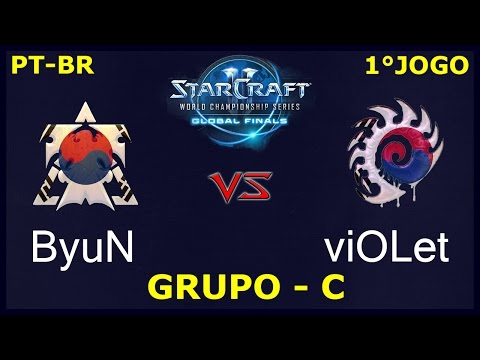 StarCraft 2 - ByuN vs. viOLet J1 - (TvZ) - Grupo C - WCS Global Finals 2016 [PT-BR]