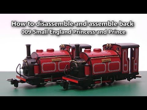 How to disassemble and assemble back 009 Small England Princess and Prince