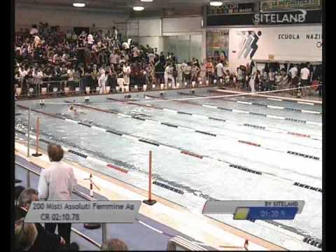 Serie 2 dei 200 Misti  Assoluti Femmine Agonisti - 16 Memorial Chiara Giavi