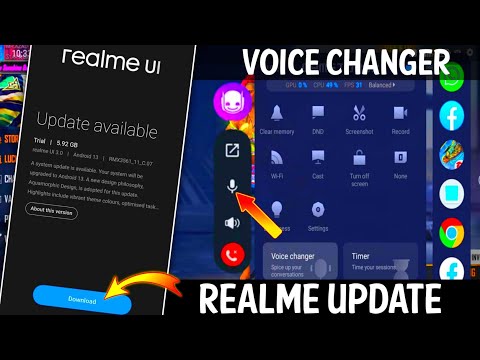 Big Update in Realme device, How to work Voice changer || All Realme device...