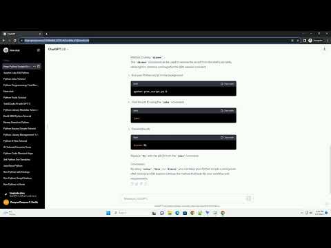 Keep Python Script Running After Closing Ssh