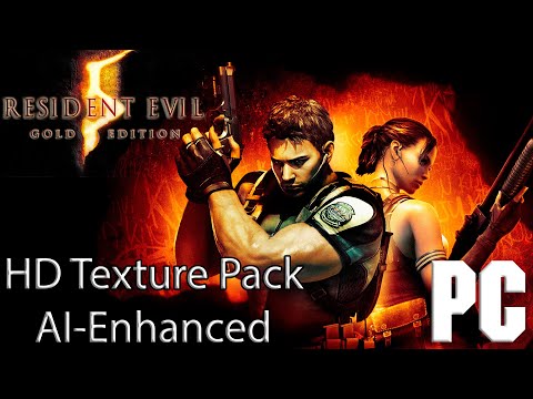 Resident Evil 5 Remastered [4K Texture Pack AI-Enhanced]