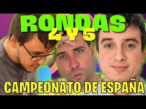 GM Ibarra vs. Rubén & Miguel Santos - Spanish Championship Rounds 4 & 5 - GM Spider Ibarra