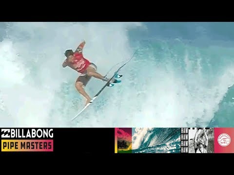 Ferreira vs. Duru vs. Asing - Round One, Heat 3 - Billabong Pipe Masters 2018