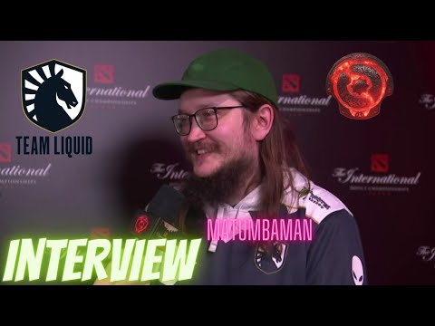 MATUMBAMAN INTERVIEW WINNER - TEAM LIQUID VS ENTITY - The International 2022