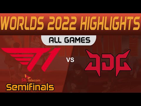 T1 vs JDG Highlights ALL GAMES Semifinals Worlds 2022 T1 vs JD Gaming by Onivia