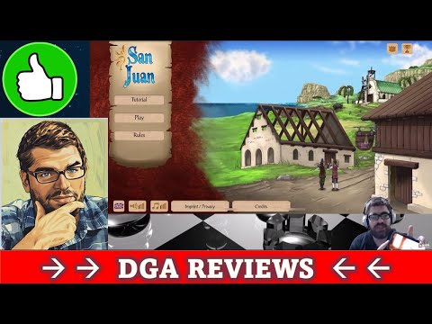 Dad on a Budget: San Juan Digital Board Game Review & Playthrough (iPhone)