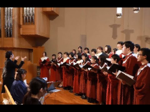 尚絅学院大学聖歌隊_リモート合唱♪讃美歌162番「見よ、兄弟が」