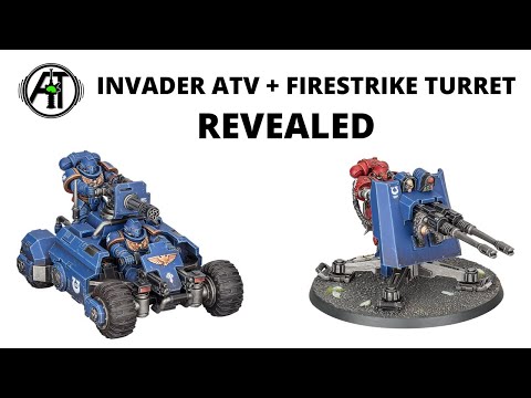 Invader ATV and Firestrike Servo Turret: New Primaris Models Revealed - Discussion + Thoughts